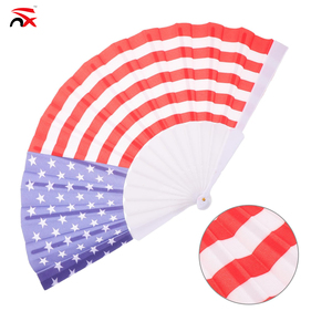 Éventails pliables portables personnalisés USA <span class=keywords><strong>250e</strong></span> anniversaire, drapeau américain, pour mariages et événements sportifs – Vente chaude - Product Image 3