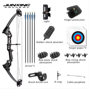 Junxing M131a Hợp Chất Cung Và Thiết Lập 20-70lbs Tốc Độ 320fps Trái/Tay Phải Sử Dụng Cho Bắn Cung Bắn Súng Câu Cá Săn Bắn Hợp Chất Cung - Product Image 4