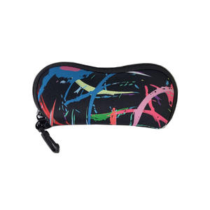 Promotion Custom Design Brillen etui Sonnenbrille netui Tasche Neopren Brillen tasche Tasche Tauchmaske Tasche mit Clip - Product Image 5