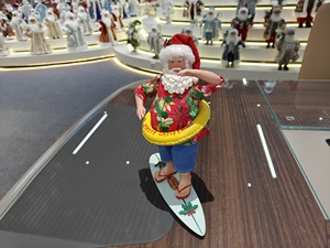Decorazione Natalizia <span class=keywords><strong>Babbo</strong></span> <span class=keywords><strong>Natale</strong></span> 12 Pollici in Poliestere e Tessuto, Figurina Personalizzata Non Tossica, Durevole ed Ecologica - Product Image 2