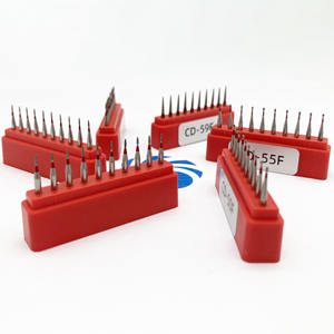 Fresa Dental de Alta Velocidad, Fresa de Diamante de Etiqueta Roja CD-EF, Abrasivo Fino Transfronterizo, para Dientes de Niños, Accesorio Dental - Product Image 2