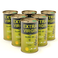 Emballage cadeau de boîte de conserve en métal d'huile végétale de soja 100ml à 5L personnalisé pour lubrifiant à la noix d'olive