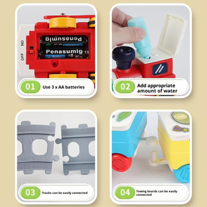 Juguetes <span class=keywords><strong>de</strong></span> <span class=keywords><strong>tren</strong></span> <span class=keywords><strong>de</strong></span> <span class=keywords><strong>vapor</strong></span> eléctrico educativos <span class=keywords><strong>de</strong></span> dibujos animados para niños 2025, <span class=keywords><strong>de</strong></span> gran venta, divertidos juguetes <span class=keywords><strong>de</strong></span> <span class=keywords><strong>tren</strong></span> con riel y animales <span class=keywords><strong>de</strong></span> dibujos animados que rocían agua, con marionetas <span class=keywords><strong>de</strong></span> mano - Product Image 6