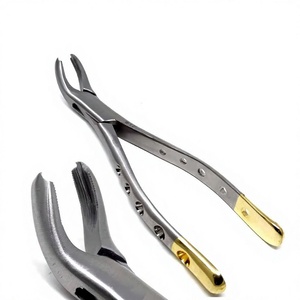 Pinzas de Extracción Dentales Universales Alemánas, Instrumentos Médicos Dentales, Mandíbulas Dentadas para Extraer Molares Inferiores 1er y 2do - Product Image 1
