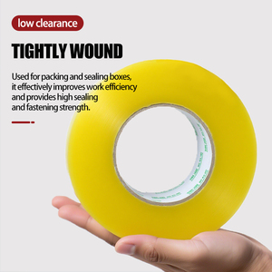 Cinta Adhesiva de Doble Cara para Sellado de Cajas de Embalaje con Impresión BOPP Personalizada, Resistente al Agua y Sensible a la Presión Acrílica - Product Image 1