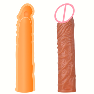 En çok satan uzatılmış ve kalınlaşmış uzatılabilir erkek masturbatione kol oyuncak erkekler için kalın penile durumda - Product Image 3