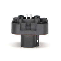 Connecteur d'alimentation DT15-4PB noir 4 broches fil-circuit imprimé, étanche, pour carte PCB, adaptateur automobile droit