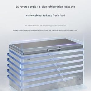 Congélateur <span class=keywords><strong>Haier</strong></span> Grande capacité 429L Congélateur horizontal Fruits de mer Produits surgelés Armoire de conservation -38 Température ultra-basse - Product Image 4