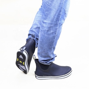 Bottes de Pluie Montantes en Néoprène YL3605 pour Hommes – Idéales pour la Pêche en Eau Salée, le Jardinage, la Navigation et le Camping - Product Image 4