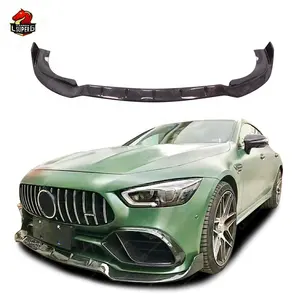 Great news Carbon Fiber For mercedes benz AMG GT50 Front lip upgrade B Style Front lip body kit