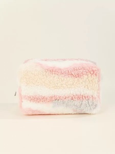 Phụ nữ tùy chỉnh trang điểm Túi với dây kéo đóng cửa Thiết kế mới xách tay mỹ phẩm trường hợp dễ thương phong cách thời trang - Product Image 4