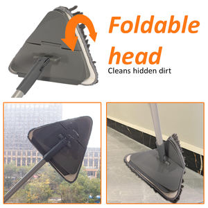 HOLAMOPA Tête de vadrouille Chinelle industrielle Poteau en acier anti-corrosion et conception pliable - Product Image 4