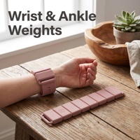 Bracelets lestés de luxe en silicone durable de 1 lb, poids réglables pour chevilles, respirants, écologiques, pour yoga, marche, Pilates
