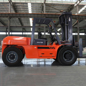 Sunrise-carretilla elevadora de 10 toneladas, carretilla elevadora diésel automática, motor diésel de 500mm/diésel, precio barato - Product Image 2