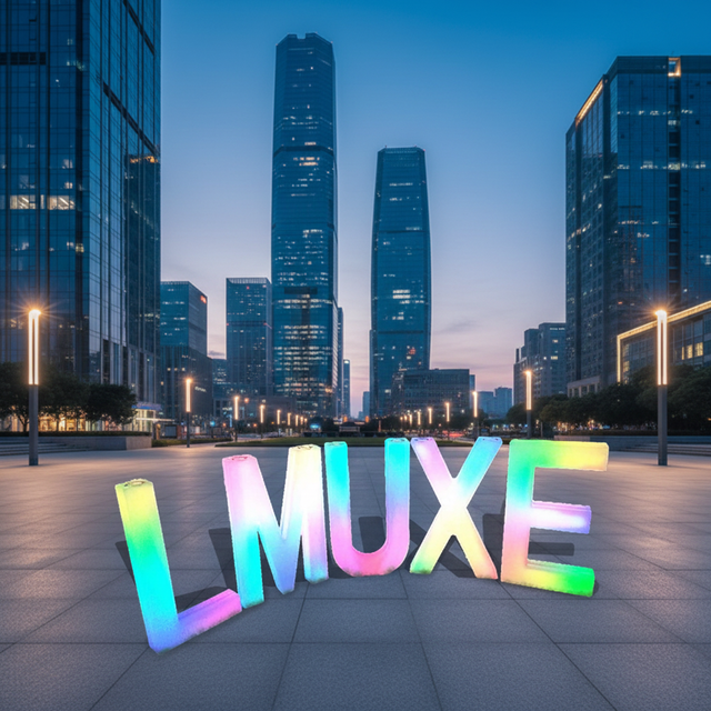 16 Colors Changing RGB LED Solar Letter Lighting Outdoor Advertising Decorative Led Marquee Letters PE Plastic for Office