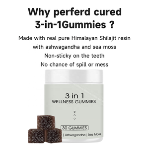 ACORN energi dukungan kesehatan imun Gummy suplemen 3 in 1 kebugaran Gummies dengan Himalaya Resin Shilajit - Product Image 2