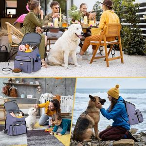 ตัวอย่างฟรี The Original Doggy Bag - กระเป๋าเดินทางสำหรับสุนัขสำหรับใส่ของใช้ - ของขวัญสุดพิเศษสำหรับเจ้าของสุนัข - ประกอบด้วยกระเป๋าเดินทางปลอดสาร BPA จำนวน 2 ใบ - Product Image 2