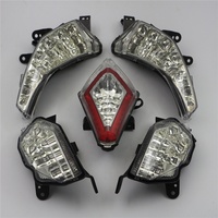 Ajustement Pour Tmax 530 T-Max530 TMAX530 T-max 530 2012 2013 2014 Frein Arrière de Lumière LED Clignotants Feu Arrière Lampe