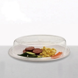 Couvercle d'<span class=keywords><strong>assiette</strong></span> de service ovale 12 "avec <span class=keywords><strong>logo</strong></span> personnalisé Couvercle d'affichage de plat en plastique pour hôtel et restaurant - Product Image 2