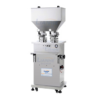Machine de remplissage semi-automatique pour savon liquide, pour laver les mains, produit de lavage, détergent, shampoing, à 2 têtes, bon marché