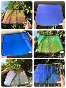 Film pour fenêtres en céramique nano vert <span class=keywords><strong>caméléon</strong></span> 70% VLT 99% IRR, isolation thermique, coloré, vert, 1,52*30m/60 pouces*100 pieds 40 pouces*100 pieds en rouleau - Product Image 5