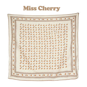 ผ้าคลุมไหล่ไหมมัลเบอร์รี่ลายใบไม้แบบคลาสสิกหรูหรา ผ้าไหมผสมขนสัตว์ 90 ซม. ผ้าพันคอสี่เหลี่ยมขนาดใหญ่สองด้าน สำหรับผู้หญิง ฤดูใบไม้ร่วง ฤดูหนาว อุ่นสบาย - Product Image 6