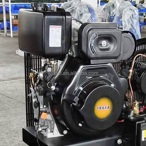 Compresseur d'air à piston alternatif <span class=keywords><strong>Lacme</strong></span> WILLEST 10 hp moteur diesel entraîné par courroie BWI75LD100H160F compresseur diesel 10 bar - Product Image 3