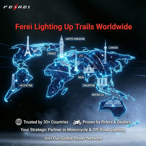 Luces Auxiliares para Motocicleta Ferei, Luces LED Ambientales Delanteras de 6 Colores, Luces de Conducción, Bocina, Estroboscópicas, Controlador Inalámbrico para Harley <span class=keywords><strong>BMW</strong></span> GS - Product Image 3