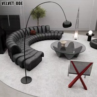 Vente en gros petit canapé Fournisseur modulaire en forme de serpent extensible gratuit Caterpillar meubles de canapé sectionnel pour villa