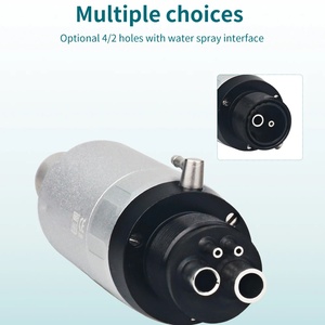 Professionele tandheelkundige handstukset gebogen recht handstuk + motor 135 ℃   Sterilisatie op hoge temperatuur ≤55dB geluidsniveau CE-goedgekeurd - Product Image 6