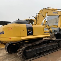 Excavator Bekas Komatsu PC300-7 30 Ton Besar Asli Jepang Jam Operasi Rendah Crawler Diesel Hidrolik Kondisi Prima