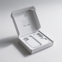 Caja de embalaje de alta calidad Caja de teléfono Caja de papel de embalaje Impresión de logotipo Spot Uv 3C Caja de papel de embalaje de producto digital