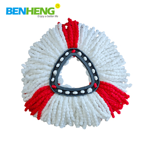 BENHENG Suministros <span class=keywords><strong>de</strong></span> <span class=keywords><strong>limpieza</strong></span> <span class=keywords><strong>para</strong></span> el hogar Fregona giratoria Cubo giratorio <span class=keywords><strong>de</strong></span> metal con pedal, placa <span class=keywords><strong>de</strong></span> fregona triangular - Product Image 6