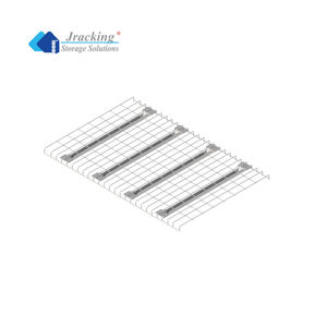 Estanterías Apilables para Almacén Jracking, Resistentes, de Acero Galvanizado, con Plataforma de Malla Metálica para Racks de Palets - Product Image 2