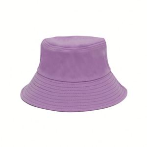 Sombrero de Pescador Liso de Algodón al por Mayor, Sombrero de Pescador de Color Sólido con Logotipo Bordado Personalizado, Sombrero de Pescador para Exteriores - Product Image 3