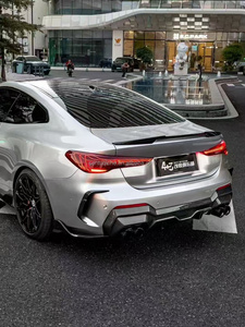 ชุดแต่งคาร์บอนไฟเบอร์แห้งสำหรับ BMW ซีรีส์ 4 G22 G430i SQ ประกอบด้วยลิ้นกันชนหน้า สปอยเลอร์ ดิฟฟิวเซอร์ สเกิร์ตข้าง ชุดแต่ง G22 G23 - Product Image 3