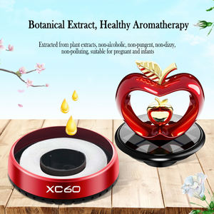 Désodorisant pour voiture solaire apple modèle console centrale décoration accessoires d'intérieur de voiture - Product Image 3