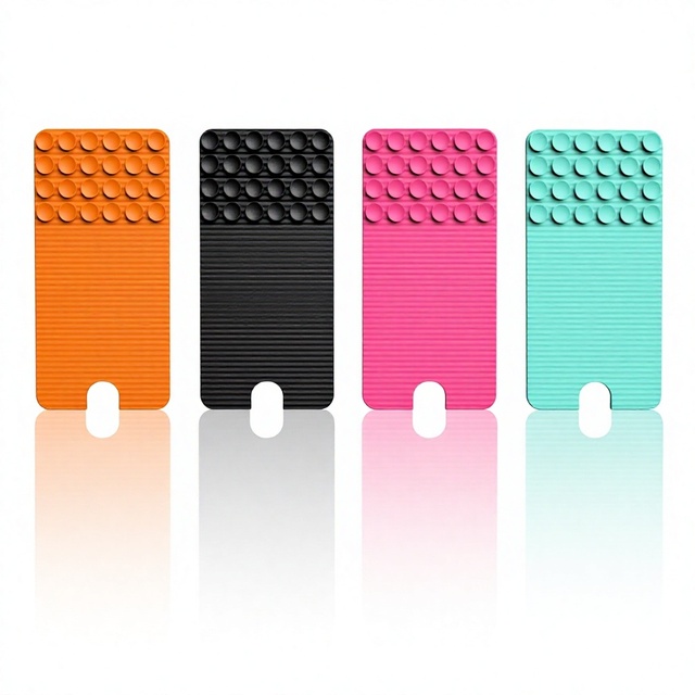 Cross-border New Flexible Silicone Deformable Folding Stand Suction-cup Phone Holder for Tablets Laptops Model Z3 Custom Logo