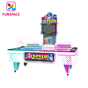 <span class=keywords><strong>Table</strong></span> de <span class=keywords><strong>hockey</strong></span> sur <span class=keywords><strong>air</strong></span> à pièces Funspace pour enfants, pour les centres de jeux et les salles de jeux d'arcade - Product Image 1
