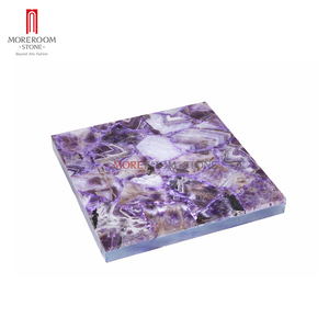 KHÁCH SẠN Luxury Bar Counter Bảng Thạch Anh Tím Đá Mờ Countertop - Product Image 5