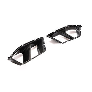 Bupmer-orificios delanteros de fibra de carbono seco para <span class=keywords><strong>BMW</strong></span>, modelos Serie 3 y <span class=keywords><strong>4</strong></span>, G80, M3, G82, M4, 2D, <span class=keywords><strong>4D</strong></span>, años 2021 a 2022, G80 G82 - Product Image 3