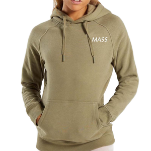 Ropa activa para mujer Slim Fit Plover Hoodie Winter Fce Lined Gym Workout Athletic Hoodie con cuello con capucha de estilo callejero - Product Image 1