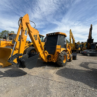 Chargeuse-pelleteuse JCB 3CX Sitemaster d'occasion, 7,7 tonnes, moteur diesel 55-81 kW, 4 roues motrices, excavatrice hydraulique pour la construction