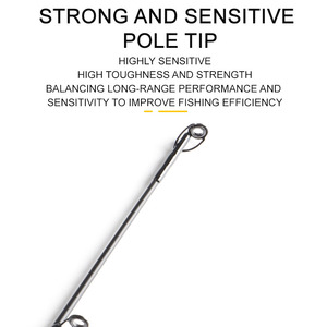 <span class=keywords><strong>Canne</strong></span> <span class=keywords><strong>à</strong></span> <span class=keywords><strong>pêche</strong></span> en carbone en gros, spinning/casting, 2 sections, pour la <span class=keywords><strong>pêche</strong></span> en lac, en rivière, en eau douce et en eau salée, action lente - Product Image 3