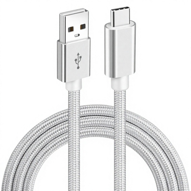 Type-C USB 100W Fast Charging Aluminum Alloy 2M Mobile Phone Data Cable Data Transfer Earphone Case Small Fan Factory Wholesale