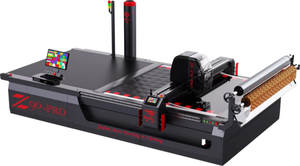 Machine de découpe continue informatisée JD-Z90-Pro pour vêtements, tissus et matériaux flexibles, découpe sans arrêt par couteau - Product Image 2