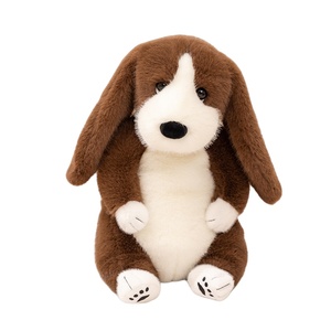 Nuovo arrivo peluche pigro orecchie lunghe cane imbottito decorazione per la casa per bambini regalo di compleanno morbido pigro cucciolo bambola giocattolo - Product Image 1
