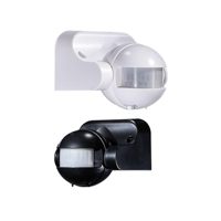 Détecteur de mouvement et de position infrarouge Sprlux IP44 PIR avec commande manuelle, détection 12m, blanc