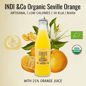 Boisson gazeuse à l'orange de Séville biologique, fabriquée en Espagne, qualité supérieure, faible en calories, Refresco 200ml - Product Image 4