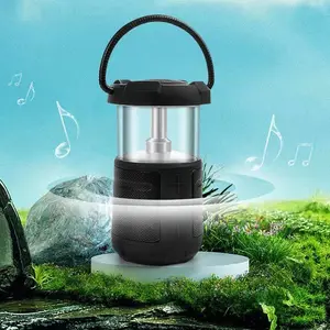 Altoparlante Bluetooth di alta qualità altoparlante a luce dinamica Mini lampada da campeggio all'aperto senza fili subwoofer speaker design speciale